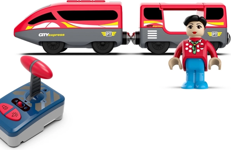 2Kids Toys ηλεκτρικό σετ τρένου με χειριστήριο και φιγούρα