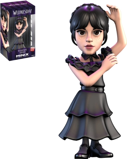 Συλλεκτική φιγούρα Minix Wednesday Addams με χορευτικό φόρεμα - 1 τεμάχιο