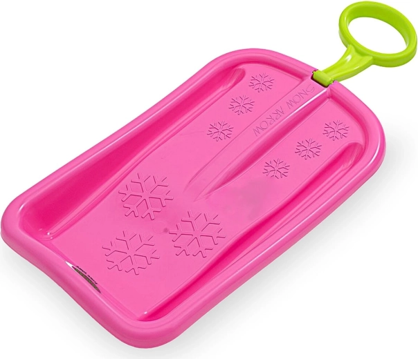 Παιδικό έλκηθρο Snow Play Arrow 74 cm ροζ