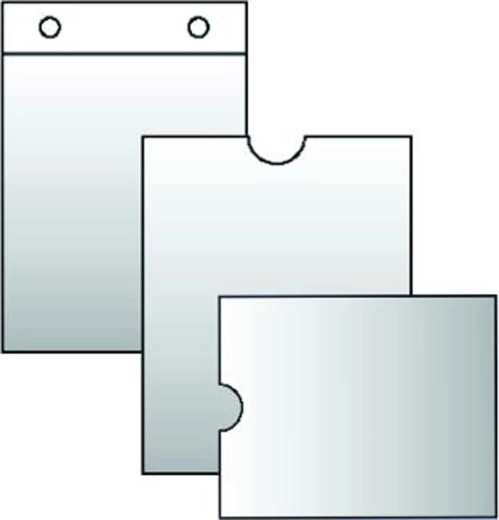 Διαφανής θήκη για χρονικό εισιτήριο 85x115 mm