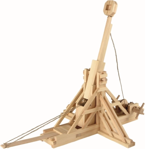 Walachia ξύλινο κιτ κατασκευής με κόλληση Trebuchet