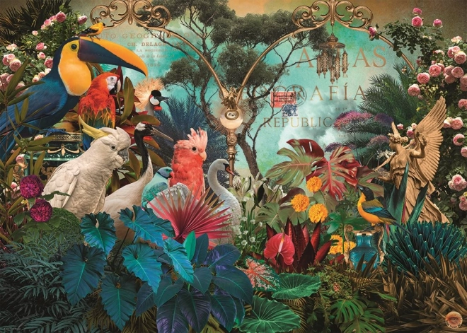 Παζλ HEYE Fauna Fantasies – ποικιλομορφία πουλιών 1000 κομμάτια