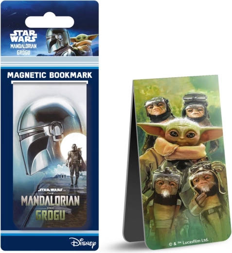 Μαγνητικός σελιδοδείκτης Mandalorian και Grogu - 1 τεμάχιο