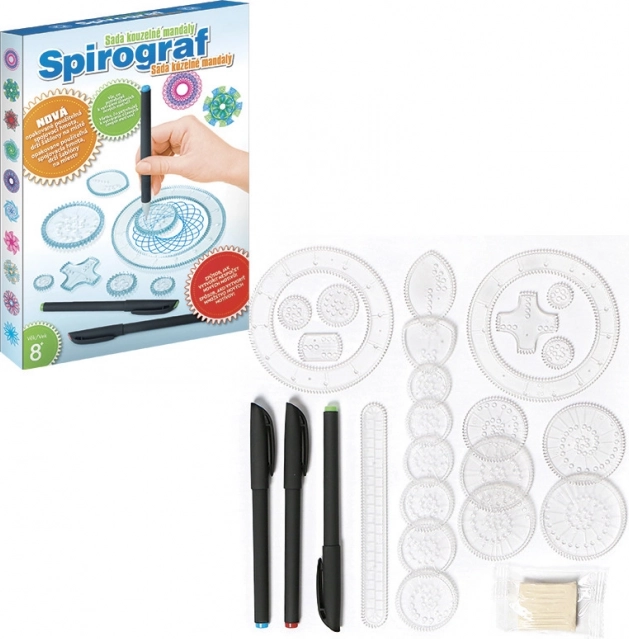 Spirograf deluxe σετ για δημιουργική ζωγραφική