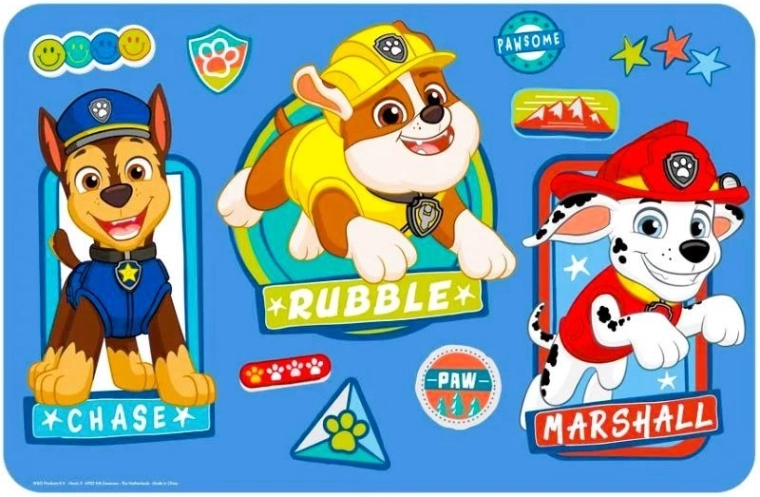 Σουπλά τραπεζιού Paw Patrol