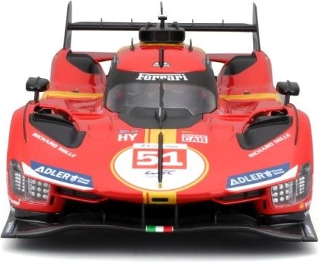 Μεταλλικό μοντέλο αυτοκινήτου BBURAGO 1:18 FERRARI 499P LMH Red #51