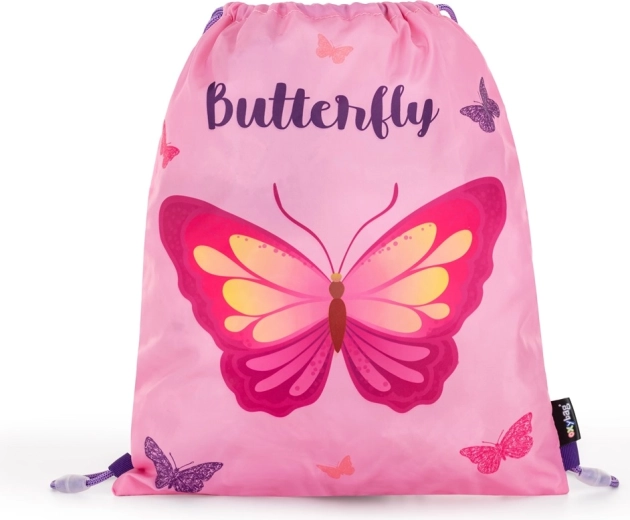 Oxybag σακουλάκι γυμναστικής Πεταλούδα 30 × 37 cm