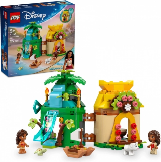 LEGO® | Disney Princess 43260 Βαϊάνα και διασκέδαση στο νησί