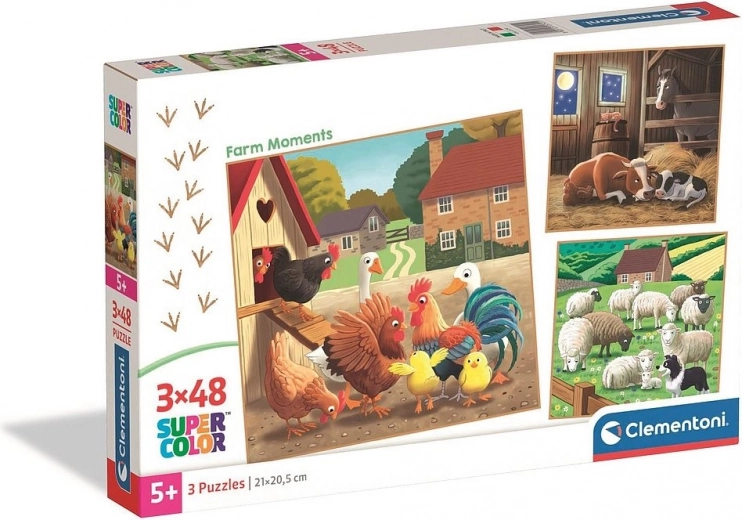 Παζλ Chvíle na Farmě 3x48 κομμάτια
