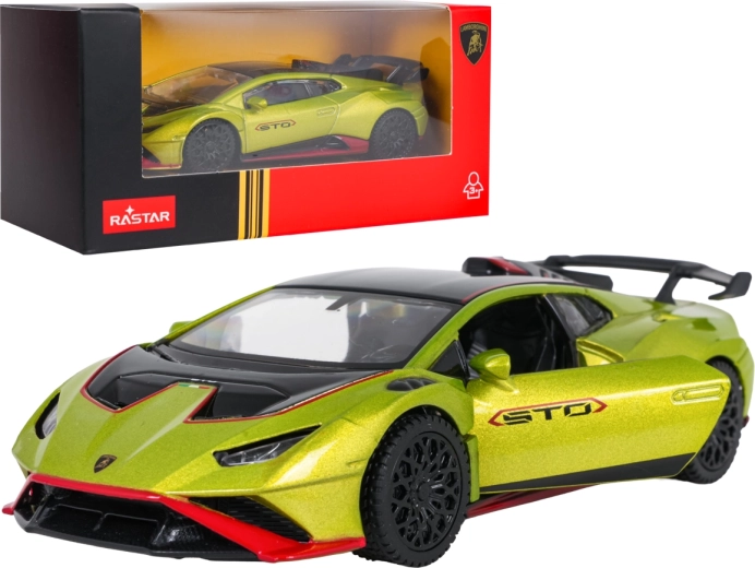 Μεταλλικό μοντέλο Lamborghini Huracán STO RASTAR σε κλίμακα 1:43 – Πράσινο
