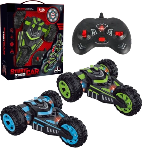Sparkys αμφίβιο RC κασκαντερικό αυτοκίνητο 4WD με περιστροφή 360° και LED (2,4 GHz)