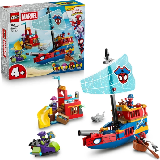 LEGO Marvel Πειρατικό πλοίο της ομάδας του Spidey