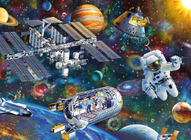Παζλ Ravensburger Διαστημική Εξερεύνηση XXL, 200 κομμάτια