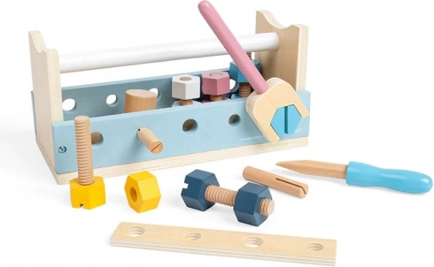 Ξύλινο κουτί εργαλείων 2 σε 1 BIGJIGS TOYS