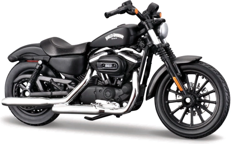 Maisto Harley-Davidson Sportster Iron 883 ματ μαύρο 1:18