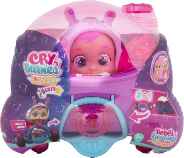 Cry Babies Magic Tears Stars σπιτάκι-θόλος με κούκλα Coney – Coney