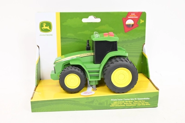 Tomy John Deere μίνι τρακτέρ με φωτεινά και ηχητικά εφέ