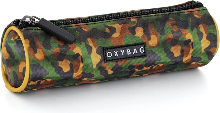 Στρογγυλή σχολική κασετίνα OXY Scooler Camo