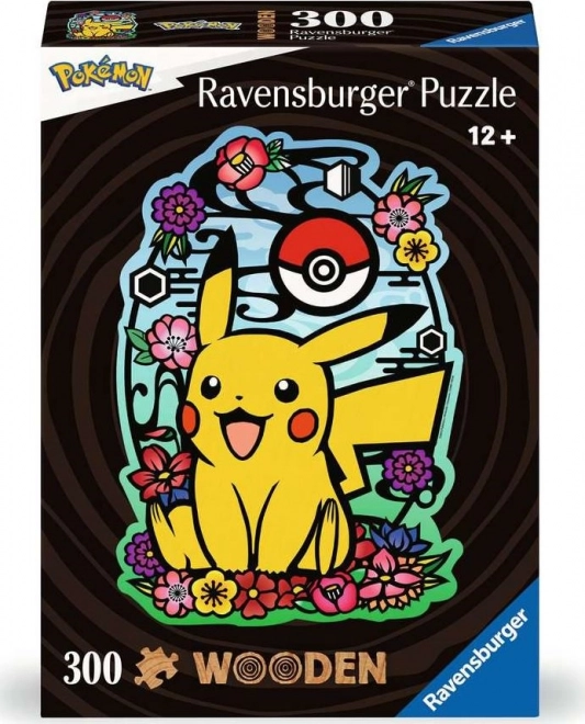 Ξύλινο παζλ περιγράμματος POKÉMON Pikachu 300 κομμάτια