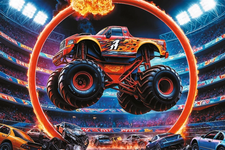 Παζλ Monster Truck 60 κομμάτια