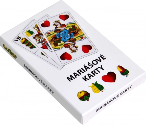 Τράπουλα Mariáš σε χάρτινο κουτάκι