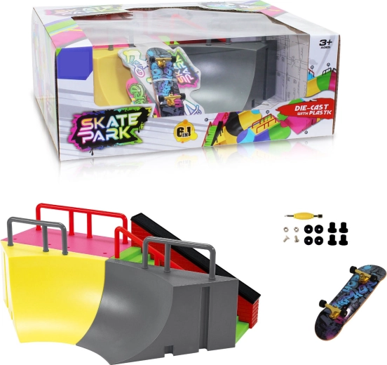 Αρθρωτό skatepark Sparkys 6σε1 για fingerboard