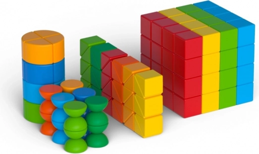Geomag Magicube Shapes – μαγνητικό σετ κατασκευών 164 τεμαχίων