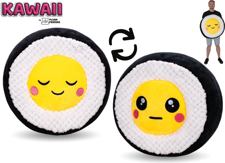 Plush Friends Kawaii λούτρινο σούσι αυγουλάκι 60 cm - 1 τεμάχιο