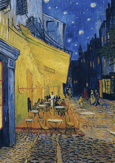 Puzzle Art Collection – βεράντα καφέ τη νύχτα 1000 κομμάτια