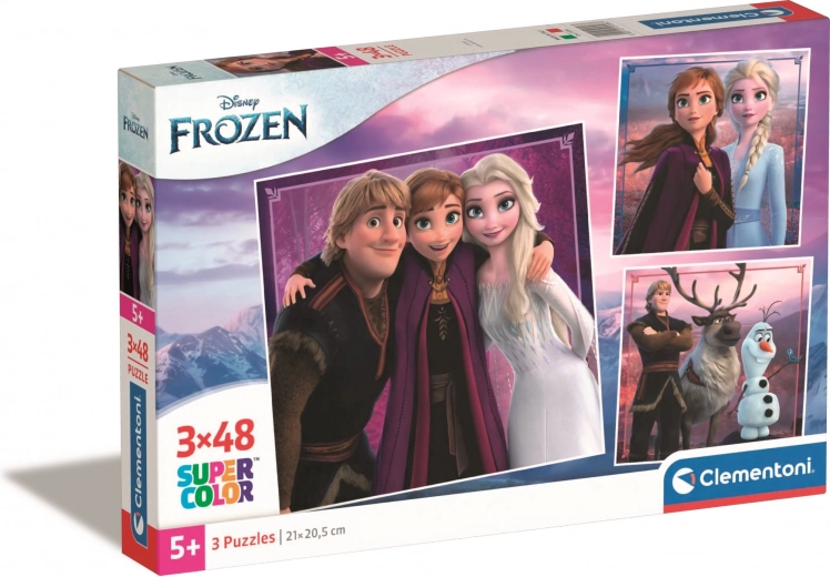 Παζλ Clementoni Frozen 3×48 κομμάτια