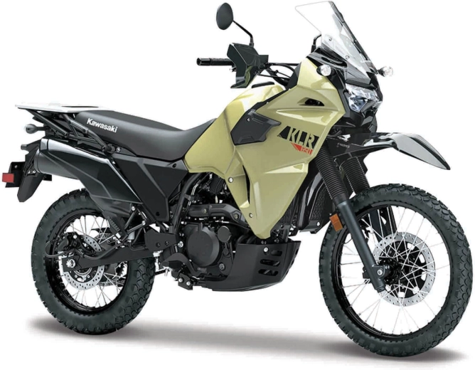 Maisto μοτοσικλέτα Kawasaki KLR 650 χακί μαύρη 1:18