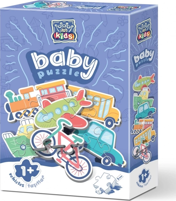 Baby puzzle Μεταφορικά μέσα από την ART