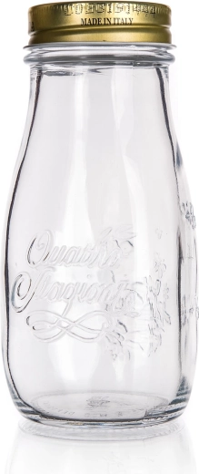 Γυάλινο μπουκάλι με καπάκι 400 ml Quattro Stagioni