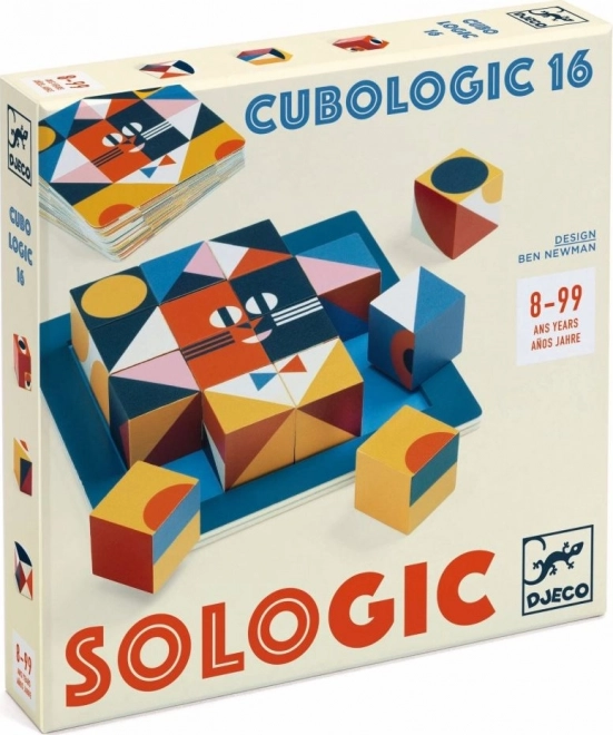 Λογικό παιχνίδι Sologic – Cubologic 16 από τη DJECO