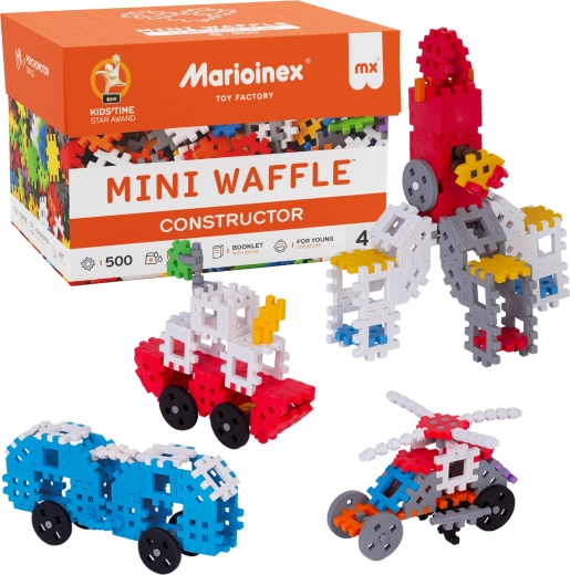 Κατασκευαστικό σετ Marioinex Mini Waffle 500 τεμαχίων