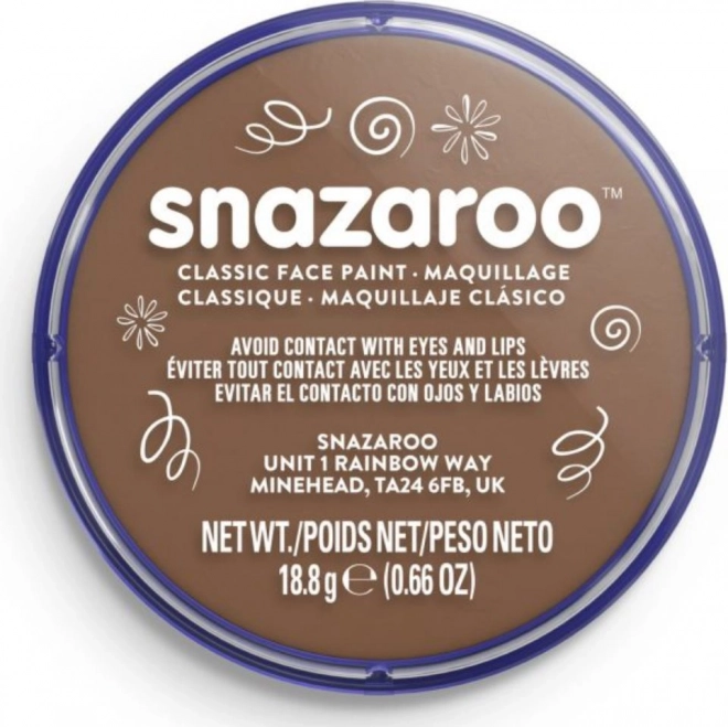 Snazaroo Βαφή προσώπου Μπεζ-Καφέ 18 ml