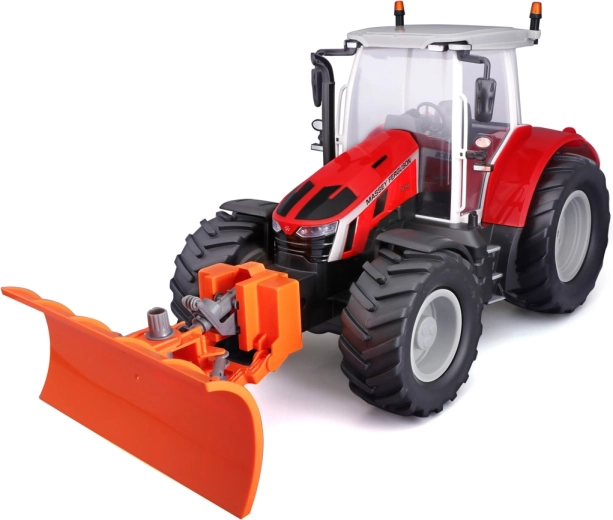 Maisto RC τρακτέρ Massey Ferguson με λεπίδα και φώτα