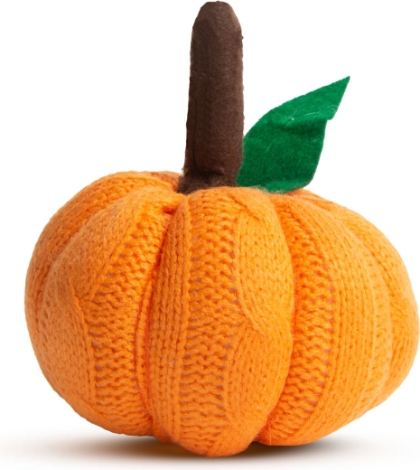 Υφασμάτινο διακοσμητικό κολοκύθας για το Halloween, πορτοκαλί