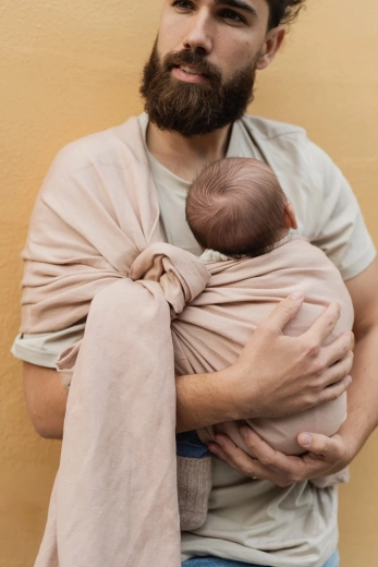 BOBA ring sling μάρσιπος/μαντήλι Ring Wrap – Παιώνια