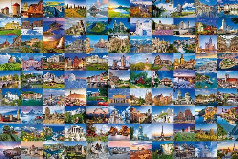Παζλ Ravensburger Όμορφα μέρη της Ευρώπης 3000 κομμάτια