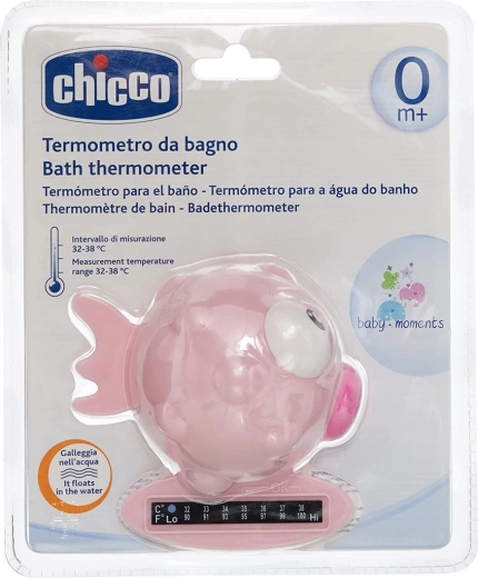 Chicco θερμόμετρο νερού Ψαράκι ροζ