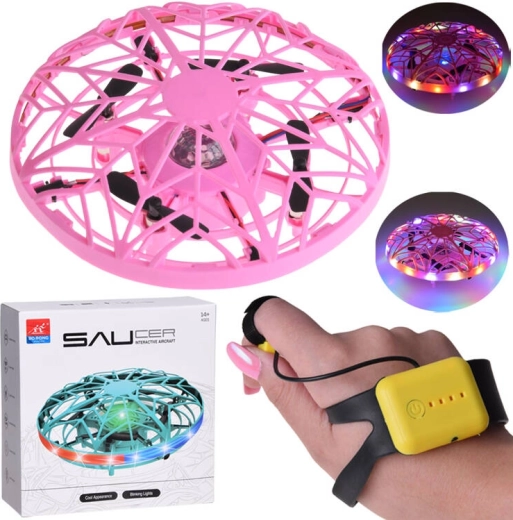 LED drone με χειροκίνητο χειρισμό