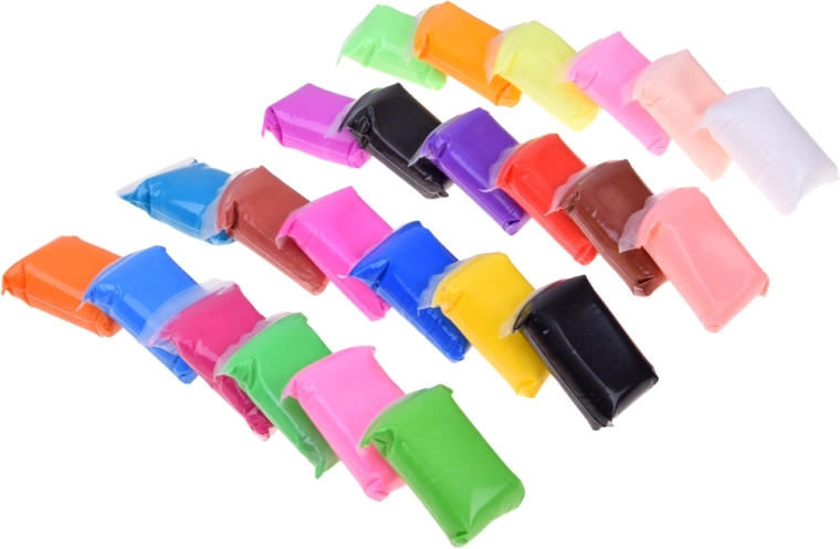 24 χρώματα σε ξεχωριστές μερίδες