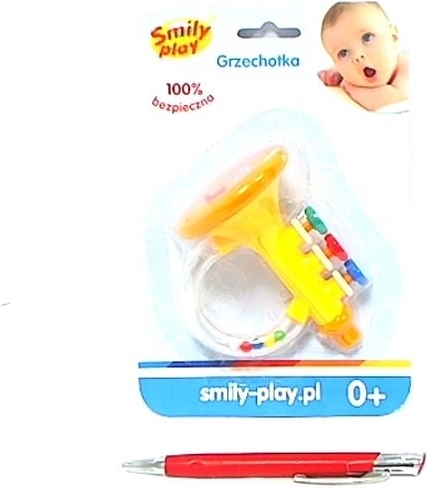 SmilyPlay κουδουνίστρα τρομπέτα - 1 τεμάχιο