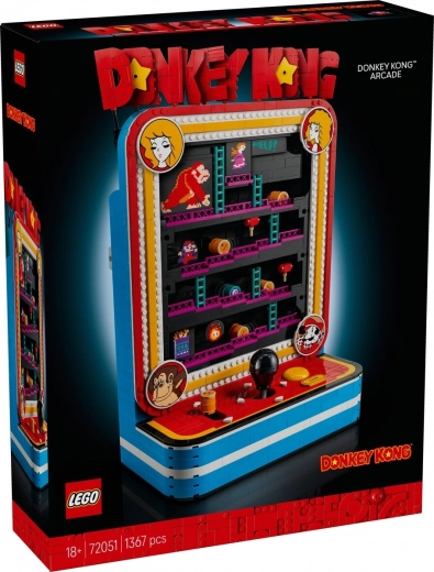 LEGO Super Mario ρετρό αυτόματο παιχνιδιού Donkey Kong