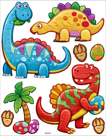 Διακοσμητικά αυτοκόλλητα τοίχου Dino