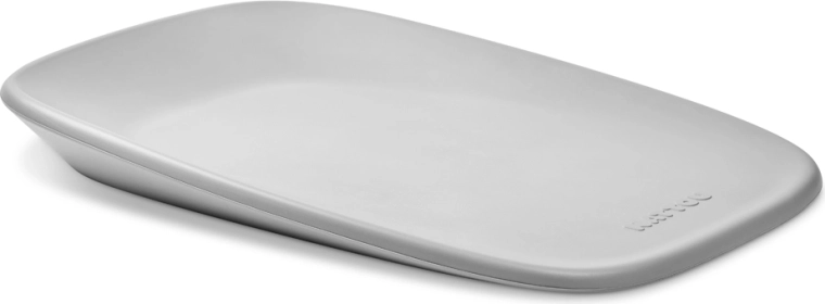Nattou μαλακό αλλαξιέρα στρώμα Softy Grey 50 × 70 cm χωρίς BPA