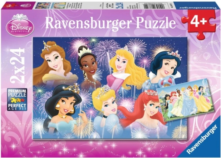 Παζλ Ravensburger Όμορφες Πριγκίπισσες 2×24 κομμάτια