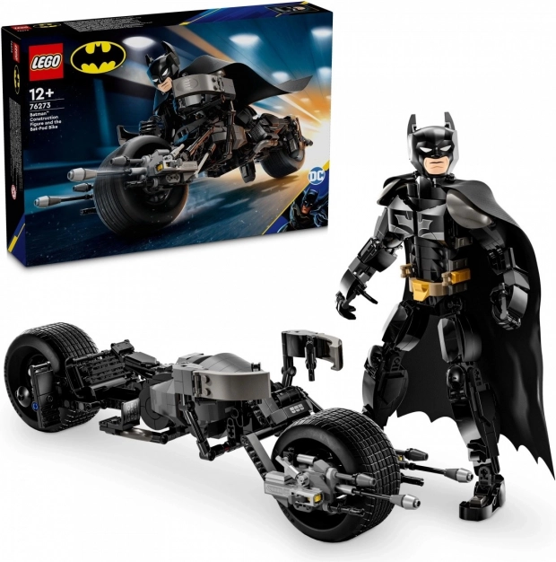 LEGO® DC Batman™ 76273 Κατασκευάσιμη φιγούρα: Batman™ και μοτοσικλέτα Bat-Pod