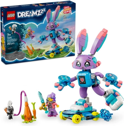LEGO® DREAMZzz™ 71490 Izzie και ο παιχνιδοκουνέλος Bunchurro